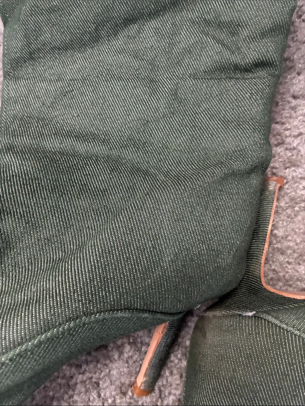 Women’s Olive Green Over-the-Knee Stiletto Boots with pockets